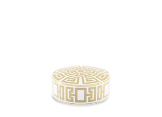 Ginori 1735 Labyrinth - Objects Round Box With Lid cm 13