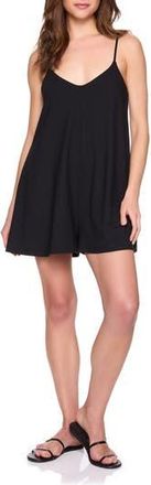 Susana Monaco String Romper in Black at Nordstrom Rack, Size X-Large