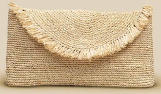 Indego Africa Umunsi Clutch in Natural at Nordstrom