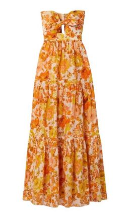 Zimmermann Floral Print Raie Dress Size L