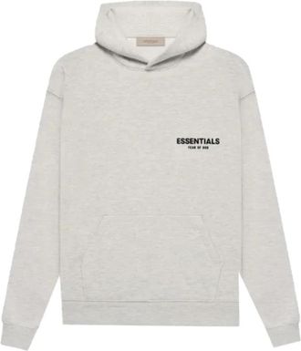 Fear of God Essentials Hoodie - unisex - Hoodies - Grijs - XS - Katoen - Hoodies & sweatvesten