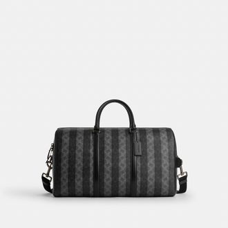 Coach Venturer Bag In Signature Canvas With Stripes