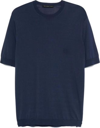 low brand Hombre, Camisetas, Azul, Talla: M