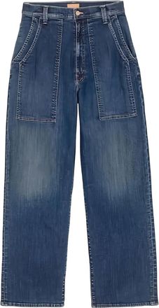 Mother utility-pocket jeans - Blue