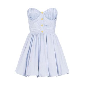 Elisabetta Franchi Short Dress - female - Elisabetta Franchi - Short Dresses - Blue - L - Dresses