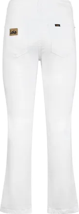 Lois Jeans Womens Cropped Denim Jeans White