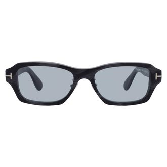 Tom Ford Smoke Rectangular Mens Sunglasses FT1351-D 63A 56