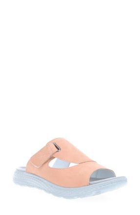 Propét Travelactiv Sedona Slide Sandal in Apricot at Nordstrom, Size 6.5