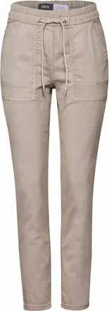 Cecil Dames, Broeken, Bruin, Maat: XL