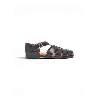 Sebago Flat Sandals, female, Black, Size: 7 1/2 US Flat Sandal