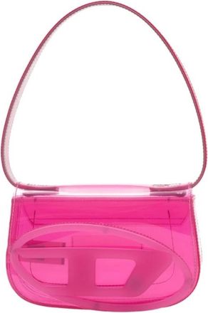 Diesel 1DR Schoudertas - Dames - Schoudertassen - Roze - ONE Size - Tassen