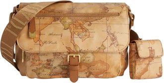 Alviero Martini 1A Classe Tassen, Dames, Beige, ONE Size, Geo Soft Shoulder Bag