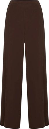 Manila Grace Pantaloni Ampi e Fluidi - Dames - Broeken - Bruin - Maat: S