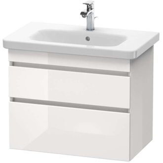Duravit Duravit - Durastyle, Mueble Bajo Pared 6481, 2 Cajones, 730mm, Para