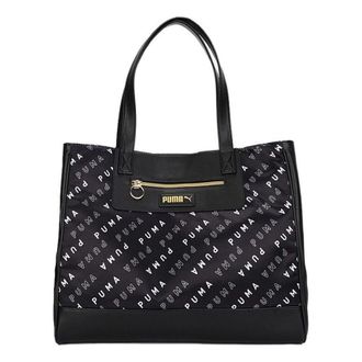 Puma (WMNS) PUMA Classics Large Shopper Bag Black 078334-01