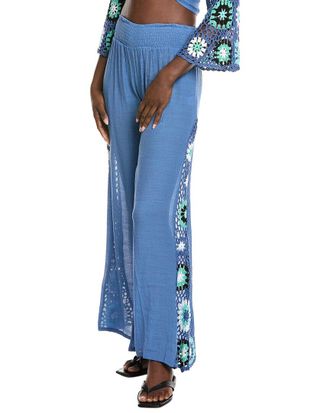 Elan Elan Crochet Panel Pant