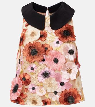 Dorothee Schumacher Top Blooming Meadow con seta