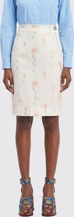 Vivienne Westwood Gonna a tubino in misto cotone floreale Vivienne Westwood