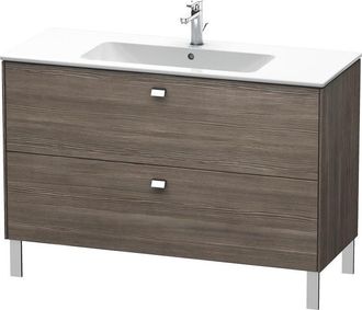 Duravit Mueble De Aseo Duravit Brioso De Pie 122,0 X 47,9 Cm, Con 2 Extra&iacute;bles, Incl. Hueco Para Sif&oacute;n Y Delantal, Para Lavabo Me By Starck 233612, Color (fre