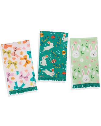 Tiramisu Hoppy Spring Bunny Towel Set