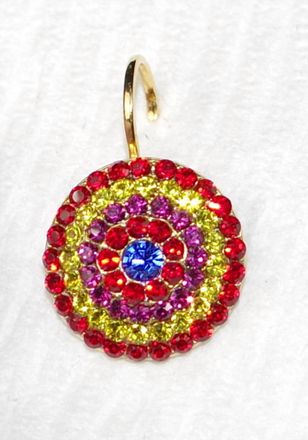 Mariana Womens Pretty Woman Earrings In Red / Yellow / Fuchsia / Blue