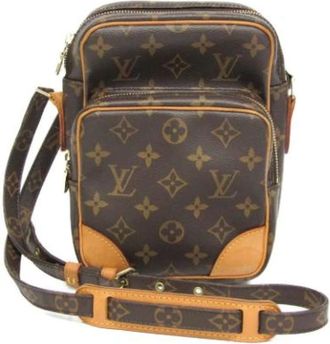 Louis Vuitton Pre-owned Shoulder Bags, female, Brown, Size: ONE SIZE Pre-owned Canvas louis-vuitton-bags