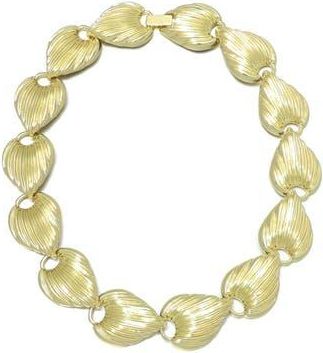 Adornia 14K Gold Plated Deco Link Necklace at Nordstrom Rack