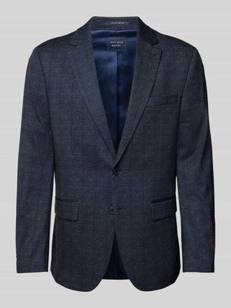 Christian Berg 2-Knopf-Sakko mit Reverskragen in Blau, Gr&ouml;&szlig;e 27