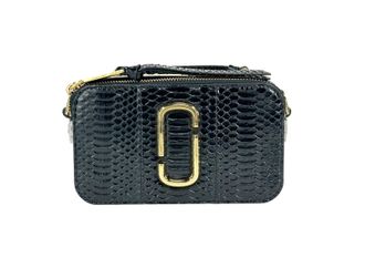 Marc Jacobs Marc Jacobs The Snapshot Snake Skin Crossbody Womens Bag