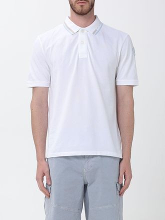 Blauer Polo in cotone