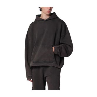 Represent Initial Boxy Oversized Hoodie - male - REPRESENT - Hoodies - Brown - XL - Sweatshirts & Hoodies