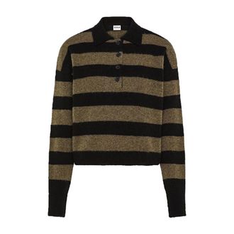 Cycle Vera Polo met lange mouwen - Dames - Tops - Zwart - Maat: M Wol