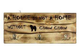 OEM Chow Chow - Percha Con Forma De Perro, Expositor De Medallas, Decoraci&oacute;n Del Hogar De Art-dog