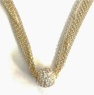 Cachet London Womens Cachet London Valora Gold Necklace