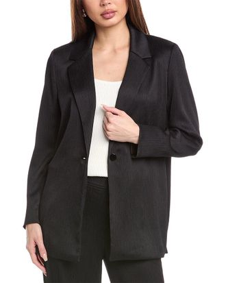 Anne Klein Notch Collar Blazer Jacket