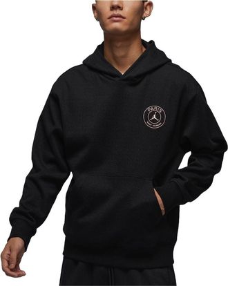 Nike Jordan Air Jordan Paris Saint-Germain Fleece Hoodie Asia Sizing Off Noir Pink FV7731-045