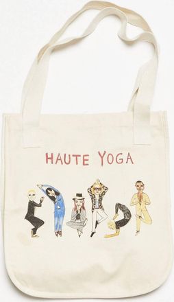 Unfortunate Portrait Up Tote Bag In Haute Yoga
