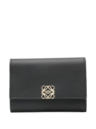 Loewe Anagram Wallet - Black