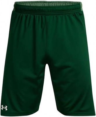 Under Armour Mens Locker Room Short In Dark Green