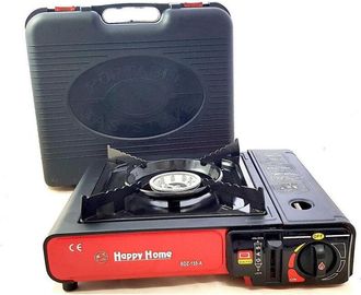 Trade Shop Trade Shop - Fornello A Gas Singolo Portatile Con Custodia Bdz-155-a Per Campeggio Hot Pot