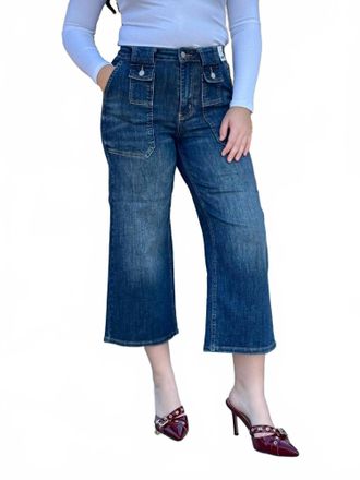 Judy Blue Good Times Cropped Jeans In Dark Wash