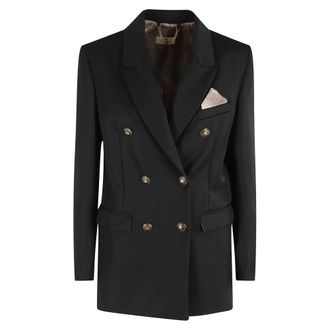 Elisabetta Franchi Mujer, Chaquetas, Negro, Talla: S