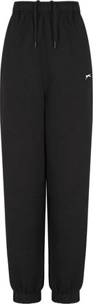 Slazenger Womens Closed Hem Fleece Pants Bottoms Black XS