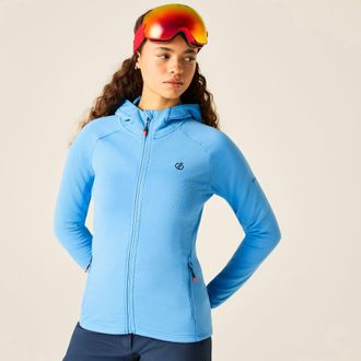 Dare 2B Dare 2B Ventura stretch-tussenlaag met capuchon voor dames (Elysium Blauw)