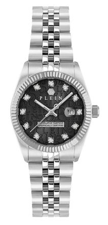 Philipp Plein Date Superlative Dames Zilveren Horloge PWNFA0125