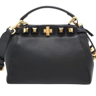 Fendi Pre-owned Handbags, female, Black, Size: ONE SIZE Pre-owned Handbag