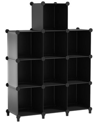 Sorbus Set Of 10 Cube Storage Organizers