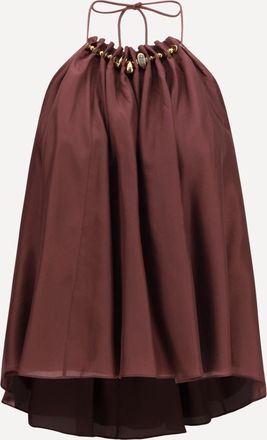 Zimmermann Aster beaded ruched Top Female 2