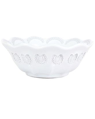 Vietri Vietri Incanto Lace Medium Round Bowl With $15 Credit