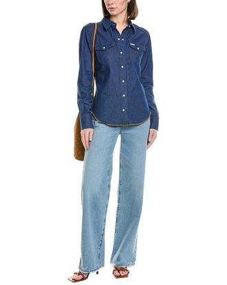 Staud Staud X Wrangler The Western Shirt